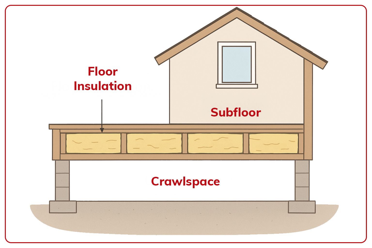 Floors Above Unheated Spaces