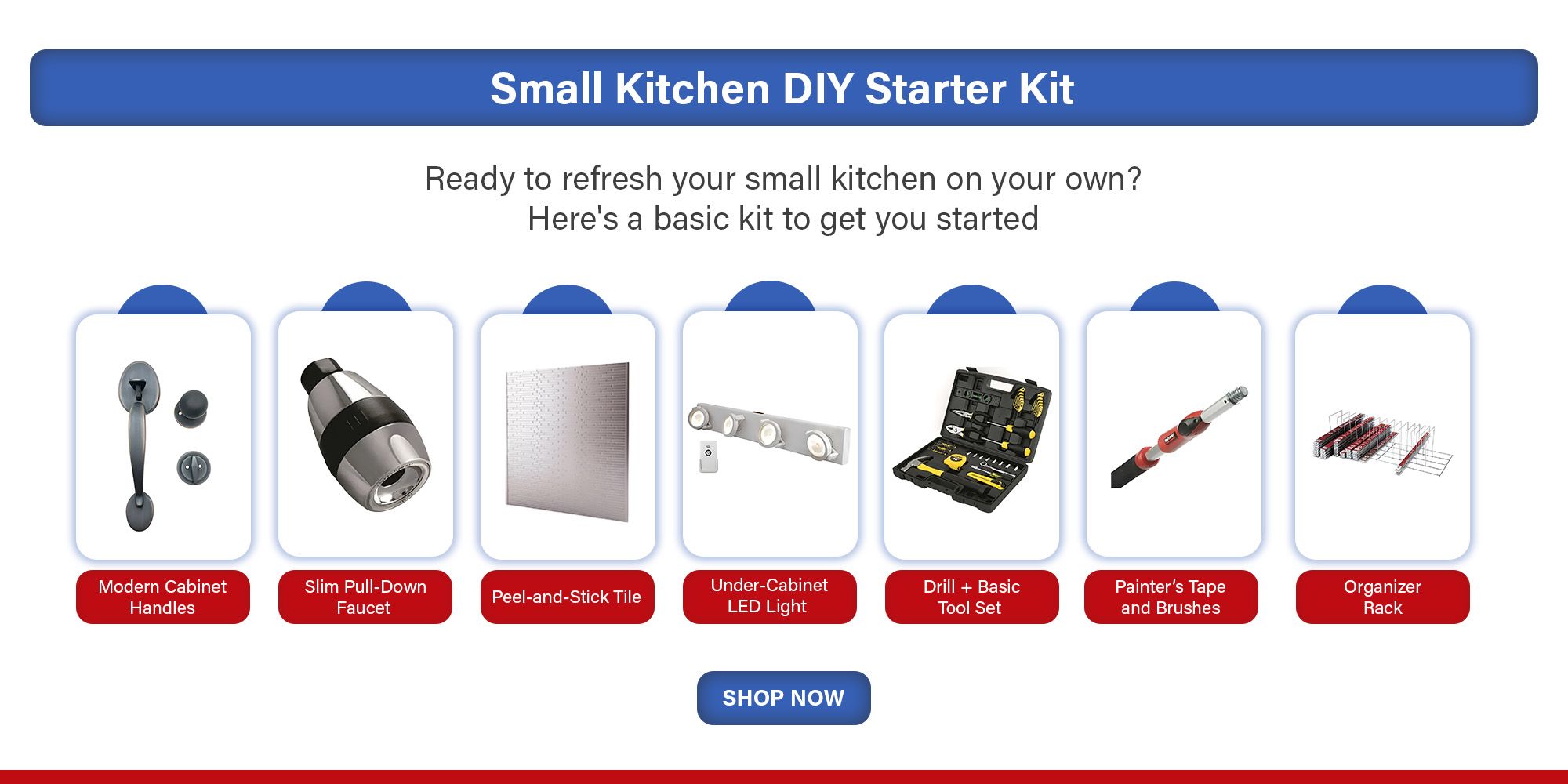 Small Kitchen DIY Starter Kit