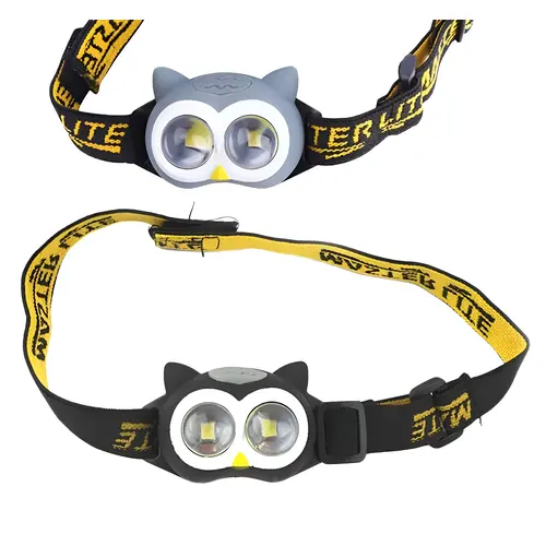 LED Head Lamp Owl Assorted - pack of 18