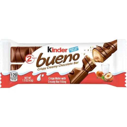 Chocolate Candies Kinder bueno 1.5 oz Chocolate Candies Kinder bueno 1.5 oz