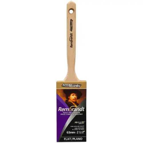 Paint Brush Rembrandt 2-1/2" Medium Stiff Flat Paint Brush Rembrandt 2-1/2" Medium Stiff Flat