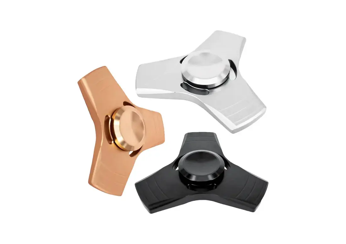 Xtreme XFC8-1010-PP1-XCP24 Fidget Spinner 3-Way Tri-Blade Metal