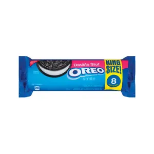 Oreo 120187 Cookies Double Stuf Chocalate 4.1 oz Packet