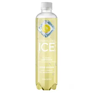 Sparkling Ice FG00056 17 Oz. Sparkling Water, Classic Lemonade