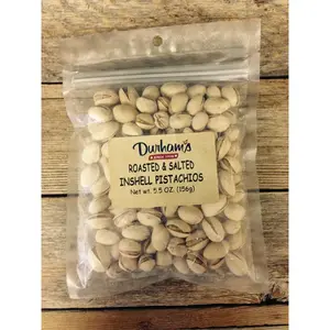 Durhams 7304240024-XCP12 Pistachios Roasted & Salted 5.5 Bagged - pack of 12