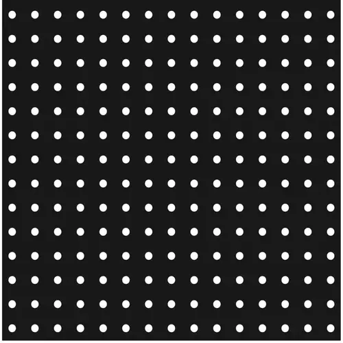 Backer Paper 90" H X 46" W Punched Black Black Backer Paper 90" H X 46" W Punched Black Black