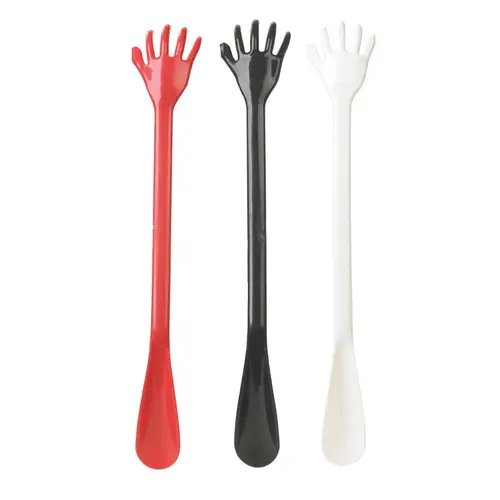 Backscratcher/Shoe Horn Hand Shaped Plastic Assorted - pack of 24 Backscratcher/Shoe Horn Hand Shaped Plastic Assorted - pack of 24