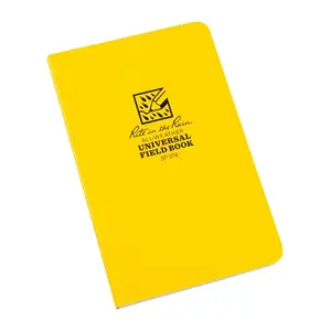 RITE IN THE RAIN 9370149 All-Weather Field Book 4-5/8" W X 7-1/4" L Perfect Bound Yellow