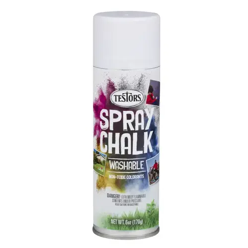 Spray Chalk White Oil-Based 6 oz White - pack of 3 Spray Chalk White Oil-Based 6 oz White - pack of 3