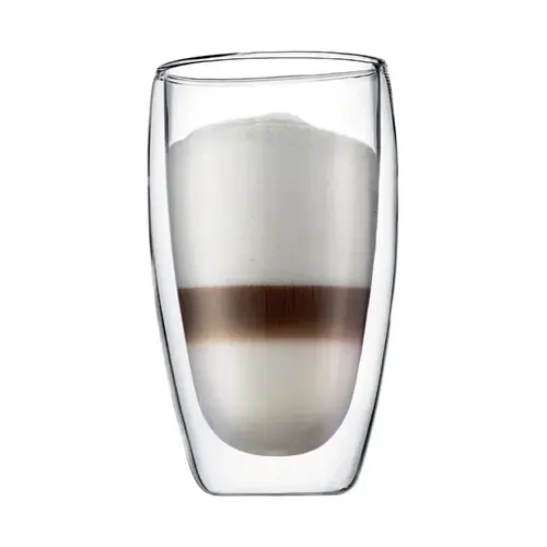 Double Wall Tumbler 15 oz Clear BPA Free Clear