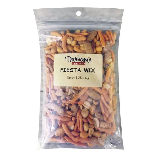 Snack Mix Spicy Peanuts, Sesame, Pretzels 8 oz Bagged - pack of 12