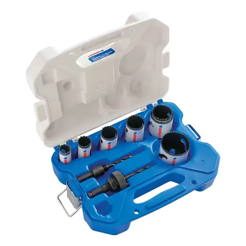 Contractor's Speed Slot Hole Saw Kits, 9 Piece Contractor's Speed Slot Hole Saw Kits, 9 Piece