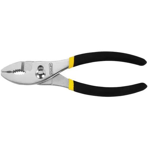 Slip Joint Plier, 8 in OAL, 11/16 in Jaw Opening, Cushion-Grip Handle, 1-3/8 in L Jaw Black Slip Joint Plier, 8 in OAL, 11/16 in Jaw Opening, Cushion-Grip Handle, 1-3/8 in L Jaw Black