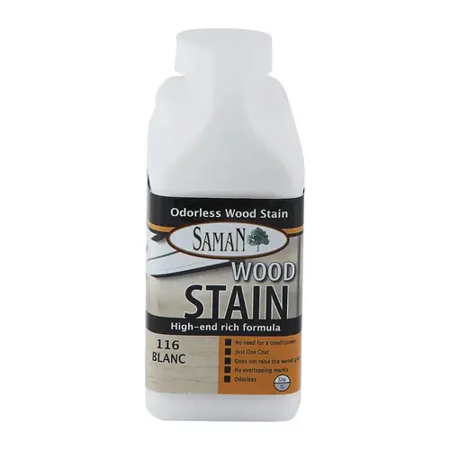 Wood Stain Semi-Transparent Whitewash Water-Based 32 oz Whitewash