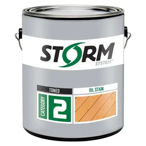 Storm System 20046XX-1 Exterior Stain Transparent Teak Oil-Based Alkyd 1 gal Teak