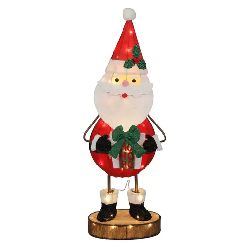 Yard Decor LED Warm White Santa 3 ft. Yard Decor LED Warm White Santa 3 ft.