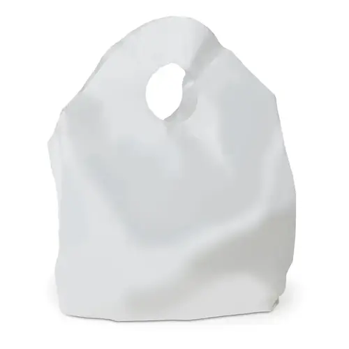Grocery Bag Novolex Plastic White 500 pk 18" H X 9" W X 16" L White Grocery Bag Novolex Plastic White 500 pk 18" H X 9" W X 16" L White