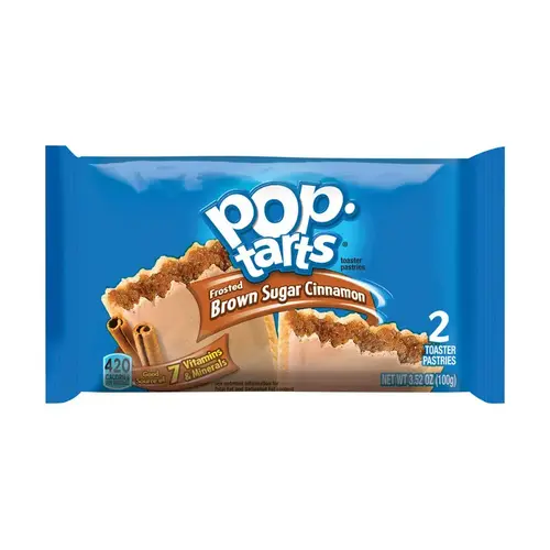 Toaster Pastries Brown Sugar Cinnamon 3.52 oz Pouch Pair Toaster Pastries Brown Sugar Cinnamon 3.52 oz Pouch Pair