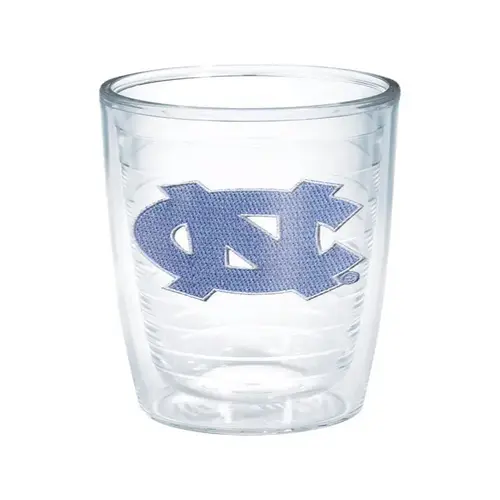 Tumbler Collegiate 16 oz North Carolina Tar Heels Clear BPA Free Clear