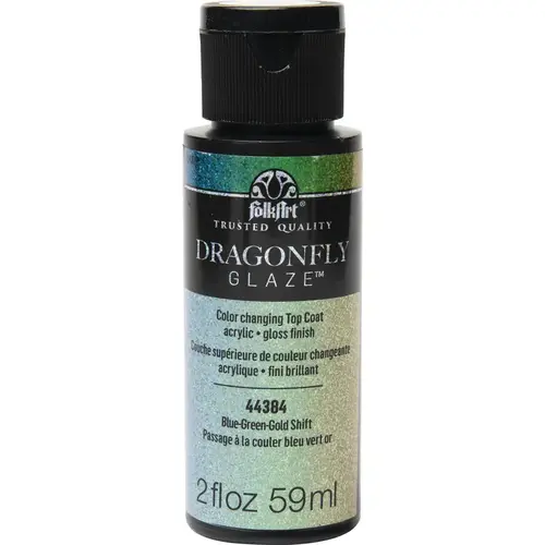 Hobby Paint Dragonfly Glaze Blue-Green-Gold 2 oz Blue-Green-Gold - pack of 3