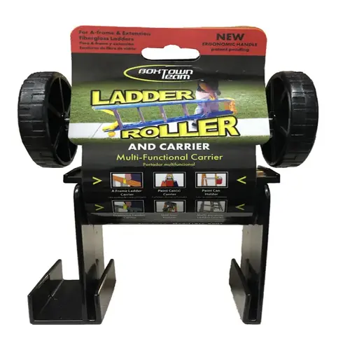 Ladder Roller/Carrier Plastic Black/Yellow Black/Yellow