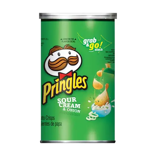 Chips Sour Cream & Onion 5.57 oz Can - pack of 14