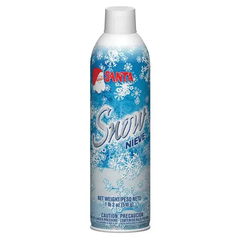 Spray Snow Santa White White - pack of 12