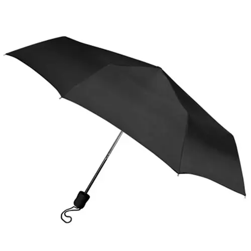 Mini Umbrella, Black, 42 In. Coverage