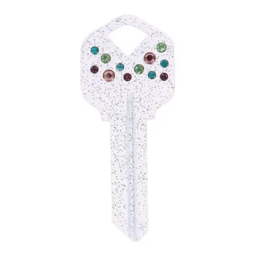 Universal Key Blank DIVA Confetti House/Office Single - pack of 6 Universal Key Blank DIVA Confetti House/Office Single - pack of 6