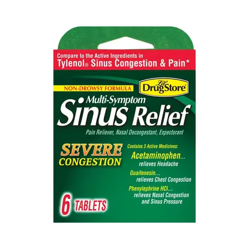 Multi Symptom Sinus Medicine 6 ct Multi Symptom Sinus Medicine 6 ct