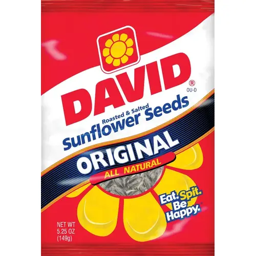 Sunflower Seeds Original Roasted Salted 5.25 oz Pegged Sunflower Seeds Original Roasted Salted 5.25 oz Pegged