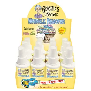 Grandma's Secret 3003-XCP12 Wrinkle Releaser Grandma's Secret Fresh Scent Liquid 3 oz - pack of 12