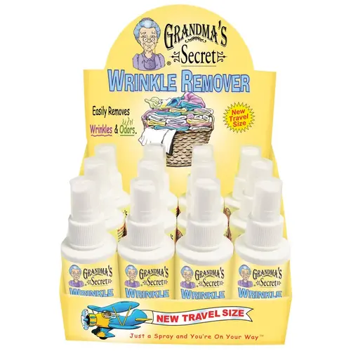 Wrinkle Releaser Grandma's Secret Fresh Scent Liquid 3 oz - pack of 12