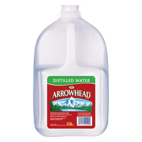 Bottled Water Arrowhead Distilled 1 gal - pack of 6 Bottled Water Arrowhead Distilled 1 gal - pack of 6