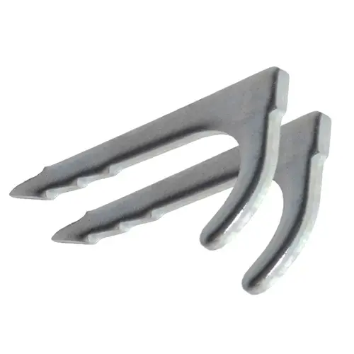 Nail Strap ProConnex 1" D Zinc-Plated Steel Silver Pair Nail Strap ProConnex 1" D Zinc-Plated Steel Silver Pair