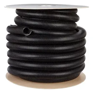 Drossbach Inc. R100PEBS Flex Tube 1" D X 50 ft. L Black Plastic Black