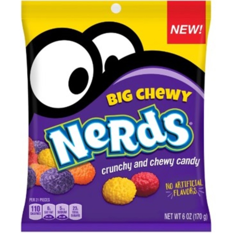 Nerds 684348 Assorted Flavors 6 Oz. Big Chewy Candy Buy Now