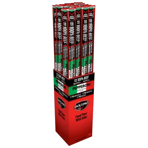 Beef Stick Jack Link's Pepperoni 1.84 oz Pegged - pack of 24