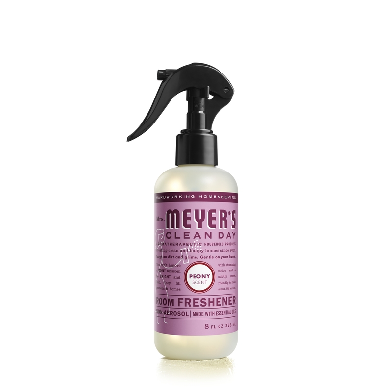 Mrs. Meyer's 11211 Air Freshener Spray Clean Day Peony Scent 8 oz Liquid
