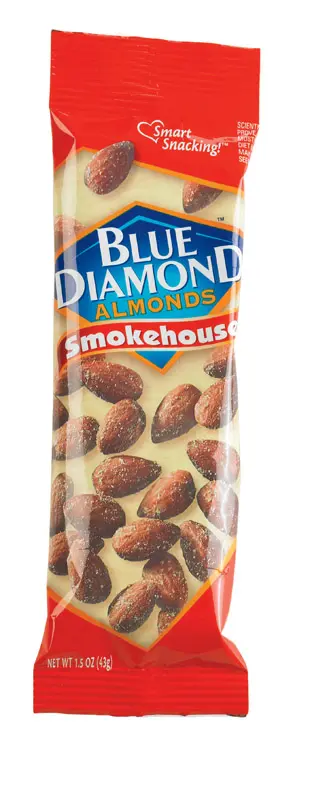 Blue Diamond Smokehouse Series BLU Almonds 1.5 oz - pack of 12 05179-XCP12 Blue Diamond Smokehouse Series BLU Almonds 1.5 oz - pack of 12 05179-XCP12