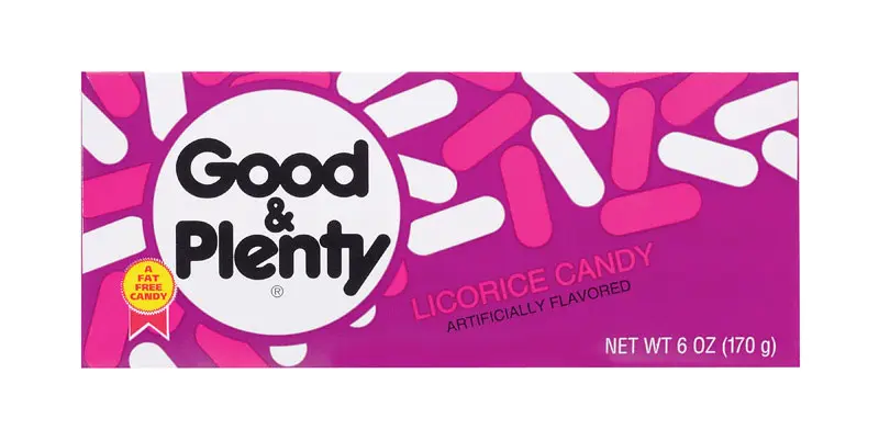 Good & Plenty Licorice Artificial 6 oz - pack of 12 10700 08813-XCP12