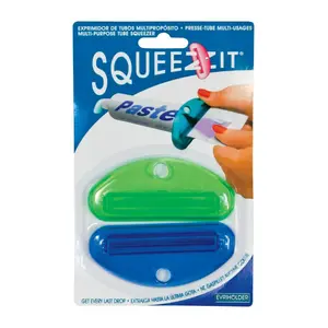Evri SQ2TRMCL0172 Tube Squeezer Squeezit Health and Beauty Assorted Pair