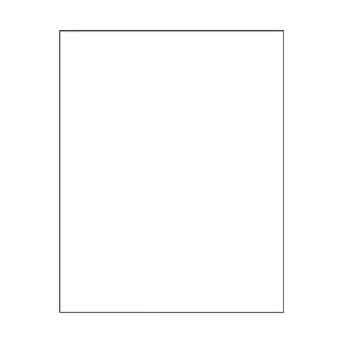 Poster Board 14" W X 11" L White