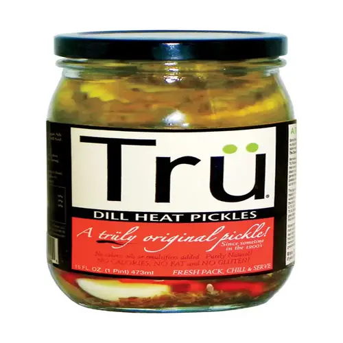 Pickles Tru Dill Heat 16 oz Jar