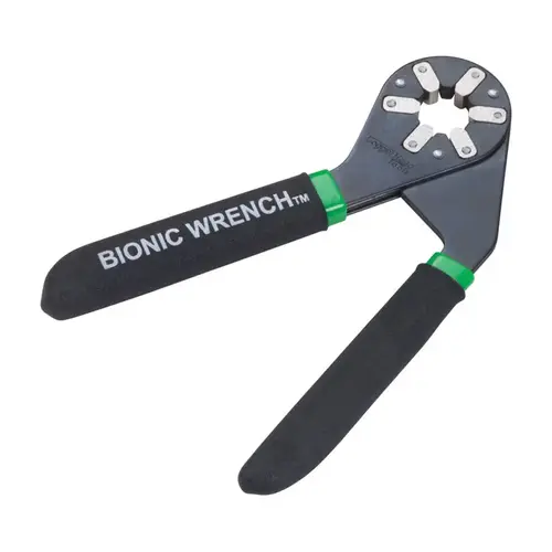 Adjustable Wrench Bionic Wrench 1/4 - 9/16" Metric and SAE 6" L Black