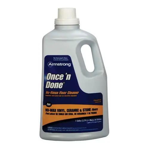 Floor Cleaner Once'N Done Citrus Scent Liquid 1 gal