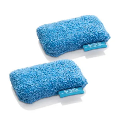 Cleaning Pad Medium Duty For All Purpose 6" L Blu - 2 per pack x5 packs Cleaning Pad Medium Duty For All Purpose 6" L Blu - 2 per pack x5 packs