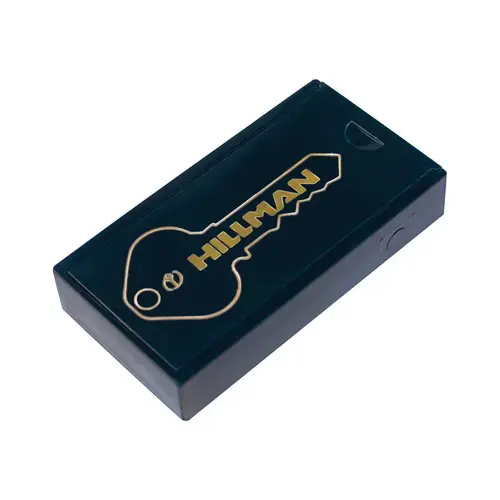 Key Hider Metal/Plastic Black Magnetic Box Black