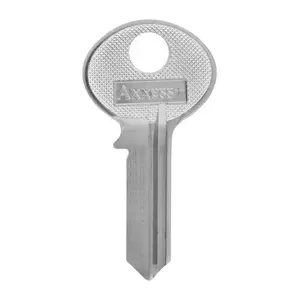 Hillman 88531-XCP4 Key Blank Traditional Key House/Office 87 CO106 Single For Corbin Locks Silver - pack of 4