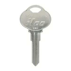 Hillman 5935218-XCP4 Key Blank KeyKrafter Automotive 189 CLB2 Double For Club Steering Wheel Silver - pack of 4